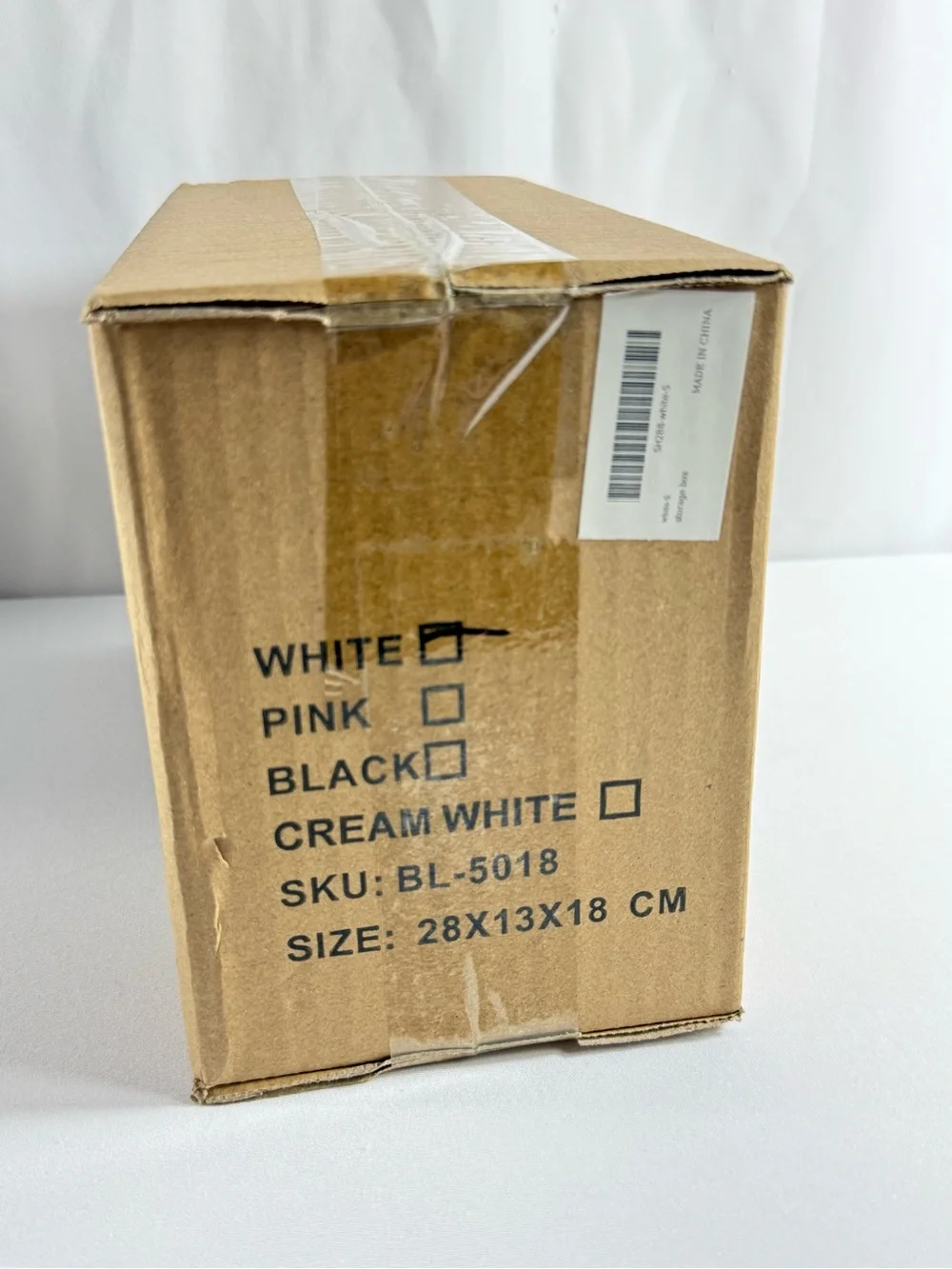 New In Box-Wnnideo White 10.2” x 4.53” x 6.1” Multi-Functional Organizer